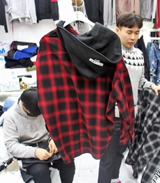 市場上裝-襯衫-（實拍）休閑男裝襯衫