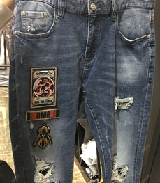 市場男褲-歐貨-潮牌牛仔褲【實拍】