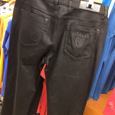 商場品牌-男褲-商務牛仔褲（實拍）