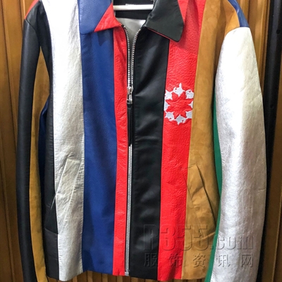 商場品牌-外套-休閑皮衣
