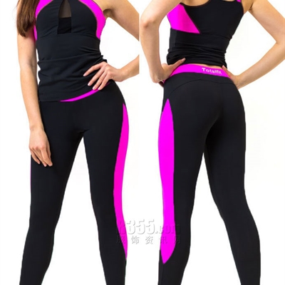 運動品牌-套裝-女運動瑜伽服