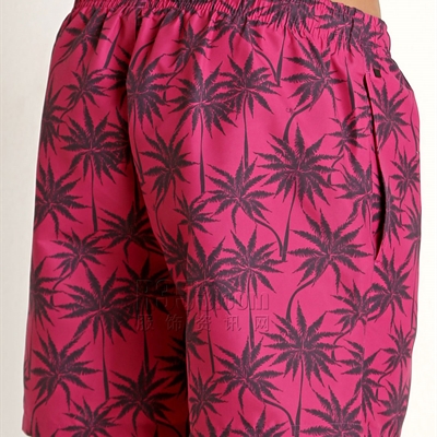 運動品牌-單褲-男運動沙灘褲