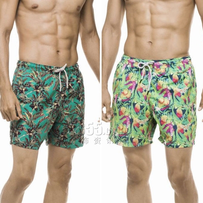 運動品牌-單褲-男運動沙灘褲