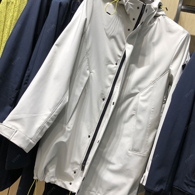 運動品牌-外套-休閑中長外套【實拍】