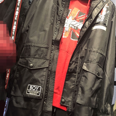 商場品牌-外套-休閑中長外套【實拍】