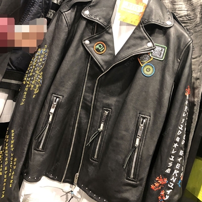 商場品牌-皮衣-休閑皮衣【實拍】
