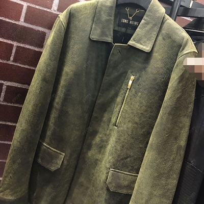 市場上裝-皮衣-上海展會休閑商務皮衣【實拍】
