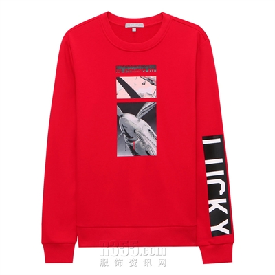 商場品牌-套頭-衛衣