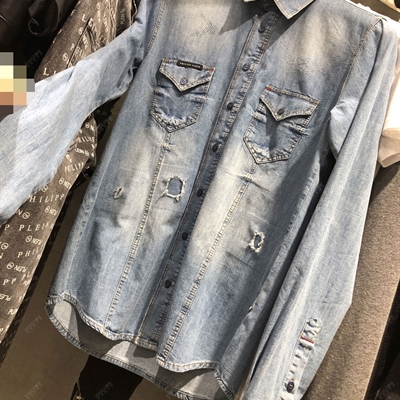 商場品牌-長袖-襯衫【實(shí)拍】