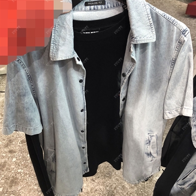 商場品牌-短袖-襯衫【實(shí)拍】