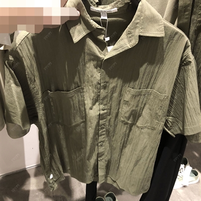 商場品牌-短袖-襯衫【實拍】