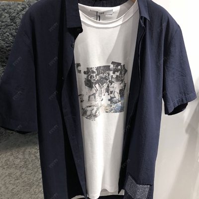 商場品牌-短袖-襯衫【實拍】