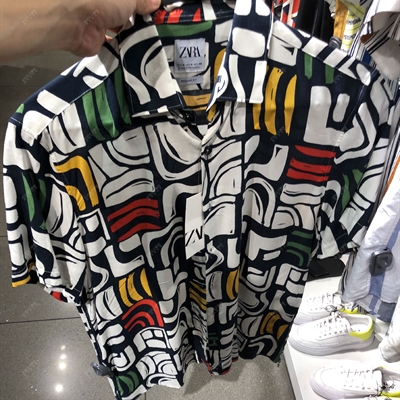 商場品牌-短袖-襯衫【實拍】