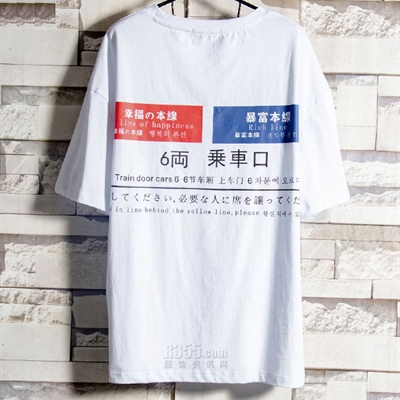 商場品牌-短袖-T恤