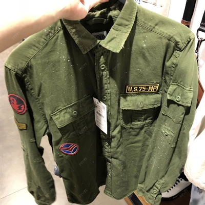 商場品牌-長袖-襯衫【實拍】