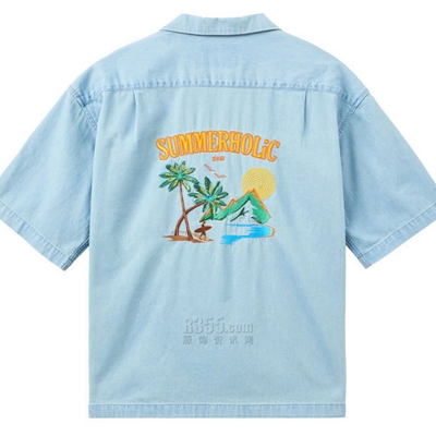 商場品牌-短袖-襯衫