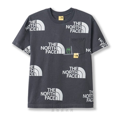 戶外品牌-T恤-【聯名款The North Face x Brain Dead】男戶外T恤