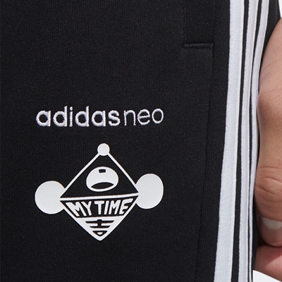 運動品牌-單褲-【聯名款adidasneo x Disney】男運動單褲