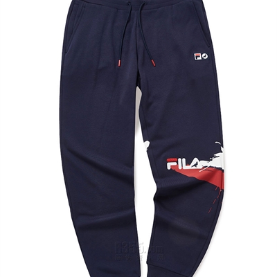 運(yùn)動(dòng)品牌-單褲-【聯(lián)名款FILA FUSION X STAPLEPIGEON】男運(yùn)動(dòng)單褲