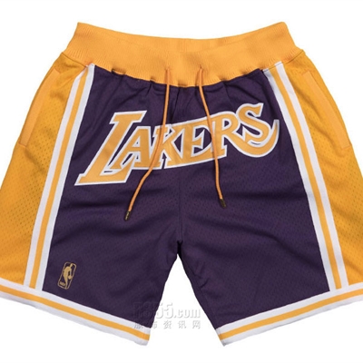 運動品牌-單褲-【聯名款Mitchell & Ness x JUST DON】男運動單褲