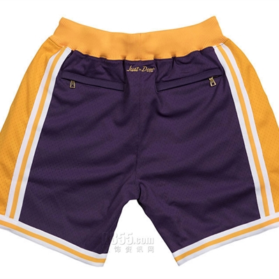 運動品牌-單褲-【聯名款Mitchell & Ness x JUST DON】男運動單褲