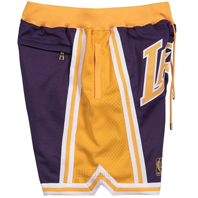 運動品牌-單褲-【聯名款Mitchell & Ness x JUST DON】男運動單褲