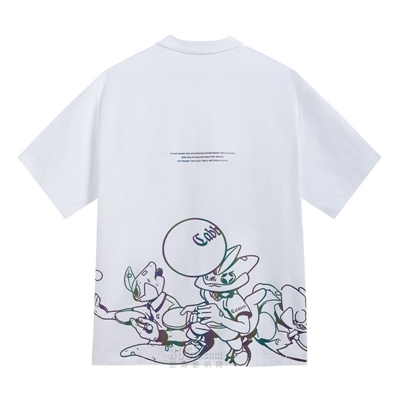 商場品牌-短袖-【Cabbeen x Hands In Factory】T恤
