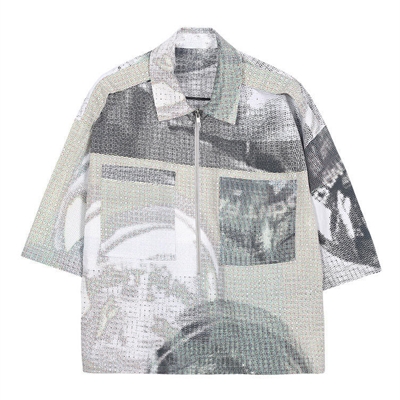 商場品牌-短袖-襯衫
