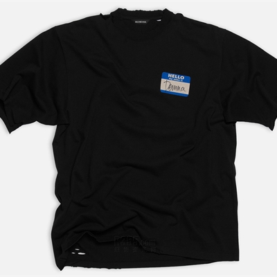商場品牌-短袖-【balenciaga   x  My Name Is Demna系列】短袖T恤