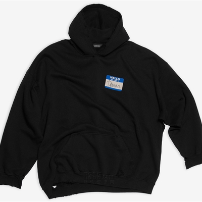 商場品牌-套頭-【balenciaga   x  My Name Is Demna系列】衛(wèi)衣