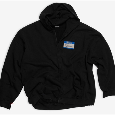 商場品牌-開衫-【balenciaga   x  My Name Is Demna系列】衛(wèi)衣