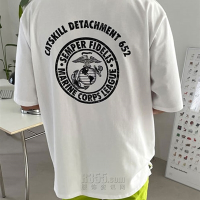 市場上裝-T恤-休閑T恤