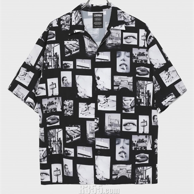 商場品牌-短袖-襯衫