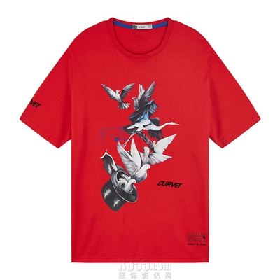 商場品牌-短袖-T恤