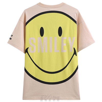 商場(chǎng)品牌-短袖-T恤【oniaraiX smiley】