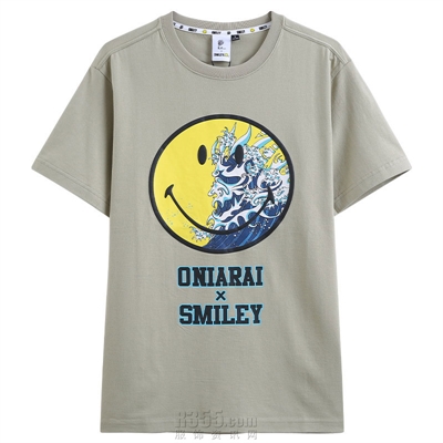 商場(chǎng)品牌-短袖-T恤【oniaraiX smiley】