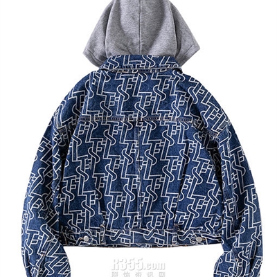 運(yùn)動(dòng)品牌-外套-男運(yùn)動(dòng)牛仔單衣