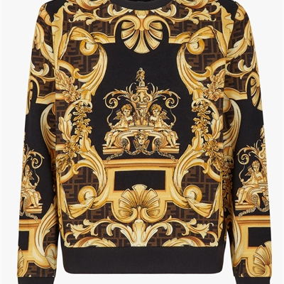 商場(chǎng)品牌-套頭-衛(wèi)衣【Fendi X Versace】