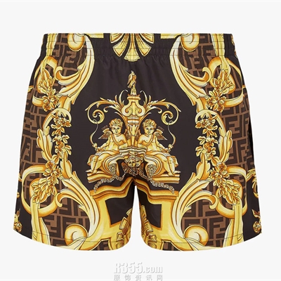 商場品牌-潮褲-潮褲【Fendi X Versace】