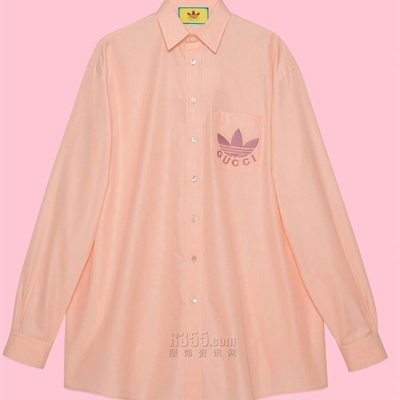 商場品牌-長袖-襯衫【Gucci X Adidas】