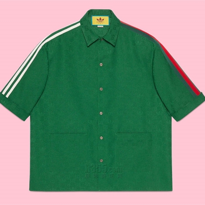 商場品牌-短袖-襯衫【Gucci X Adidas】