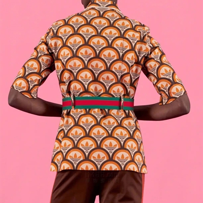 商場品牌-短袖-襯衫【Gucci X Adidas】