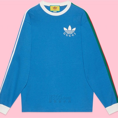 商場品牌-長袖-T恤【Gucci X Adidas】