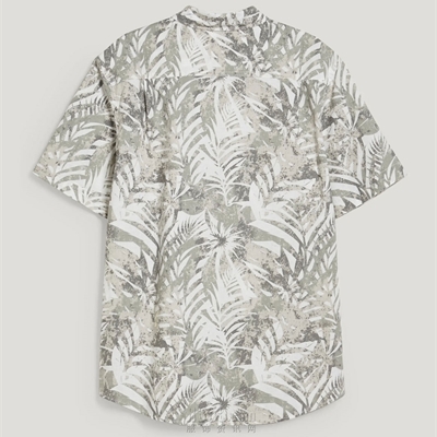 商場品牌-短袖-襯衫