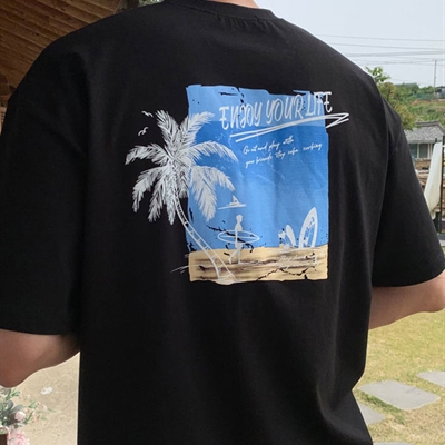 市場上裝-T恤-休閑T恤