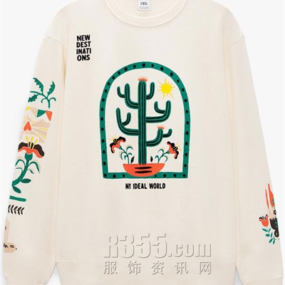 商場品牌-套頭-衛衣