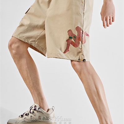 運動品牌-單褲-男運動單褲