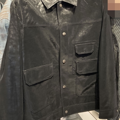 商場品牌-皮衣-皮衣