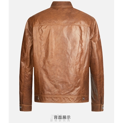 商場品牌-皮衣-皮衣