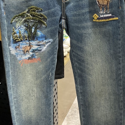 商場品牌-牛仔褲-牛仔褲